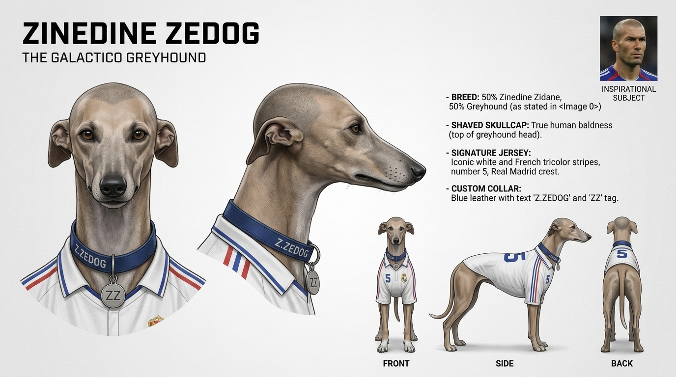 zinedine zedog